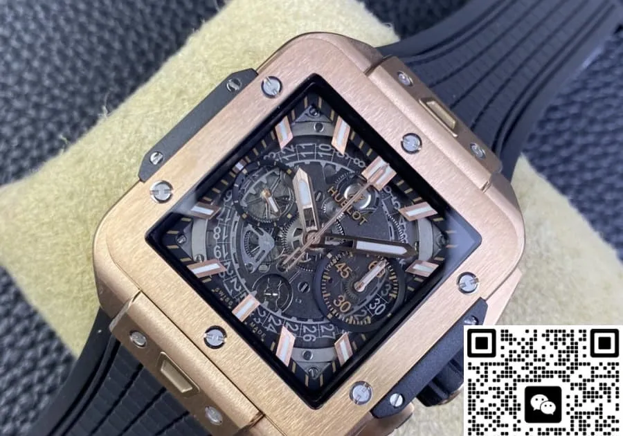 BB Factory Hublot SQUARE BANG UNICO 821.OX.0180.RX 1:1 Best Edition Replica Watch